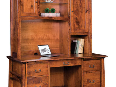 FVD-2865-HT-A Artesa 2 piece desk and hutch