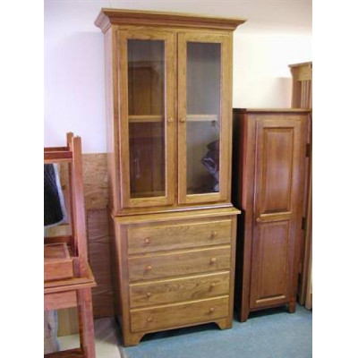 Custom 4 Drawer Hutch