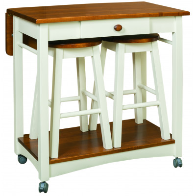 9570 Guest Server with Bar Stools