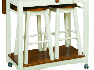 9570 Guest Server with Bar Stools