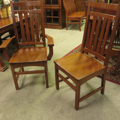 Christy Trestle Set Monterey Mission Chair