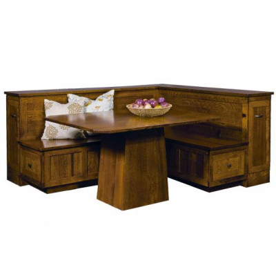 AJW6000 Newport Nook Dining Table Set