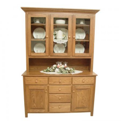 Shaker Oak Hutch