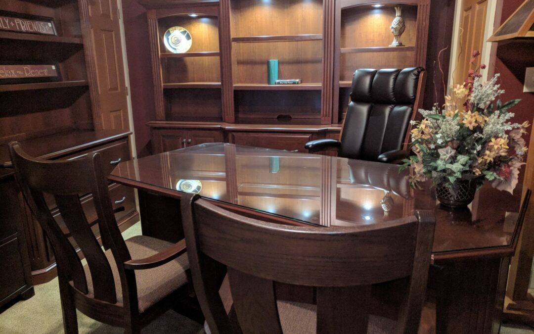 Make a Statement with an Heirloom Quality Executive Desk