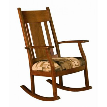 011 Bent Panel Rocking Chair