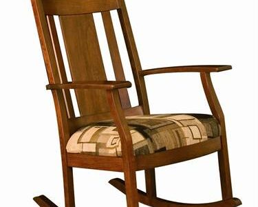 011 Bent Panel Rocking Chair