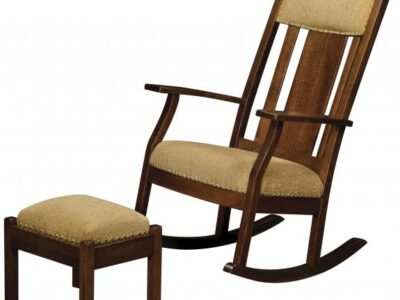 014 Oakland Supreme Panel Upholstered Rocker