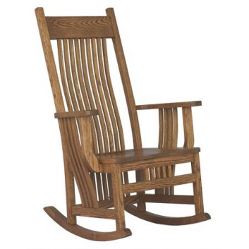 097 Jumbo Royal Mission Rocking Chair