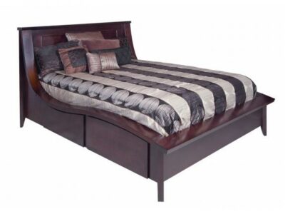 Kingston Craft Bedroom Collection Wave Storage Bed