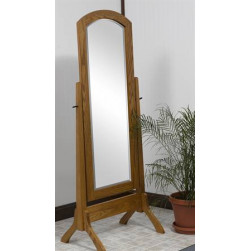 1012 Antique Shaker Cheval Mirror