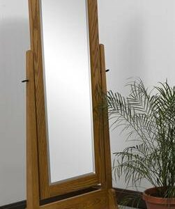 1012 Antique Shaker Cheval Mirror