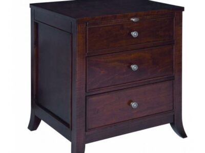 Kingston Craft Bedroom Collection 3 Drawer Nightstand