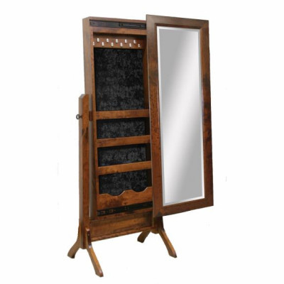 1027-105 Brooklyn Shaker Jewelry Cheval Mirror