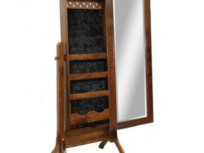 1027-105 Brooklyn Shaker Jewelry Cheval Mirror