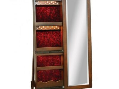 1035-101 Shaker Leaner Jewelry Box Mirror