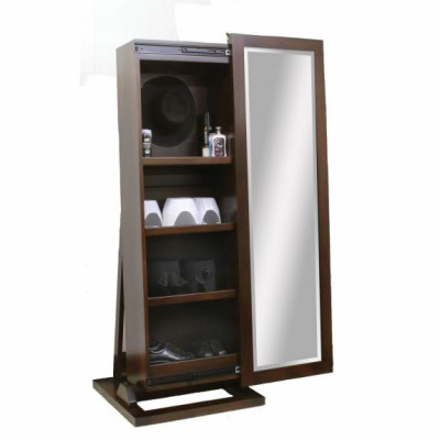 1035-400 Storage Cabinet with Sliding Mirror