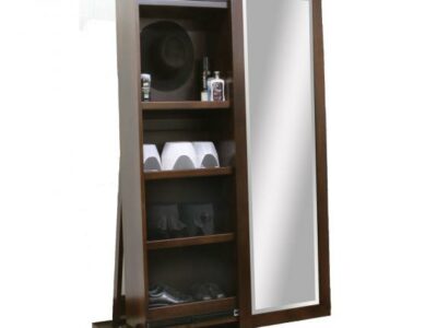 1035-400 Storage Cabinet with Sliding Mirror