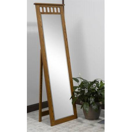 1036 Open Top Mission Leaner Mirror with Support