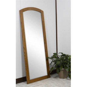 1037 Antique Shaker Leaner Mirror