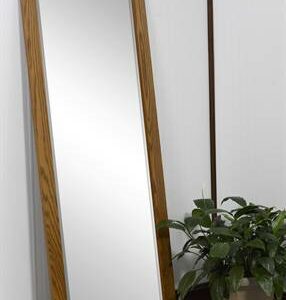 1037 Antique Shaker Leaner Mirror
