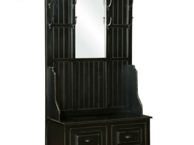 116 Hall Tree with Mirror