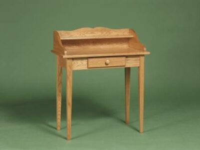13-017-D-T Shaker Desk with Top