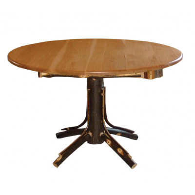 205 Round Log Dining Room Table