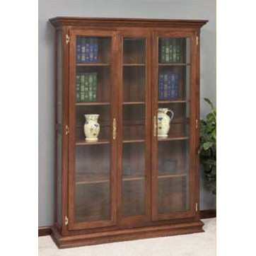 GO-3310 Double Door Picture Frame Deluxe Bookcase