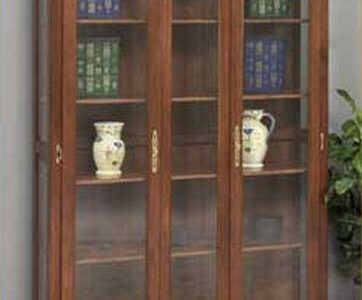 GO-3310 Double Door Picture Frame Deluxe Bookcase