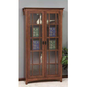 GO-3311 Mission Double Door Bookcase