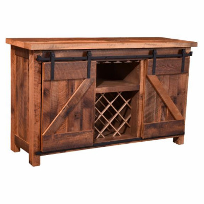 Grant Pub Table Collection 211-362160 Barn Door Wine Server