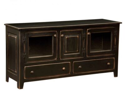214-2 60" Pine Plasma TV Cabinet