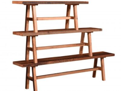Almanzo Dining Room Collection 220 Barnwood Dining Benches