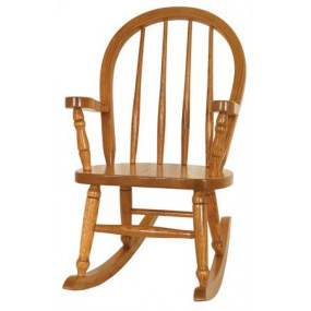 Child's Bow Back Rocking Chair