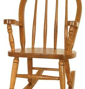 Child's Bow Back Rocking Chair