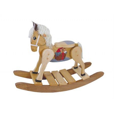 2266 Painted hobby horse / Rocking horses