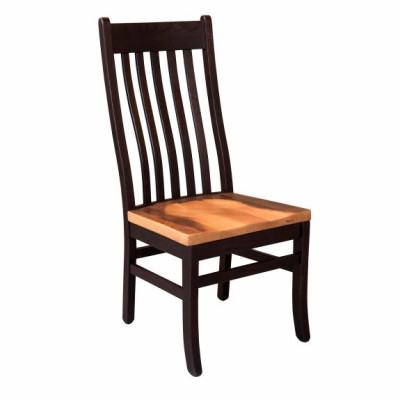Almanzo Black Dining Set 233 Red Oak Mission Dining Chair