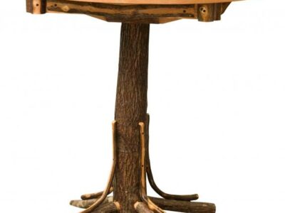 252 36" Round Rustic Pub Table