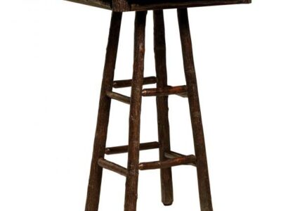264 36" Round Log Pub Table