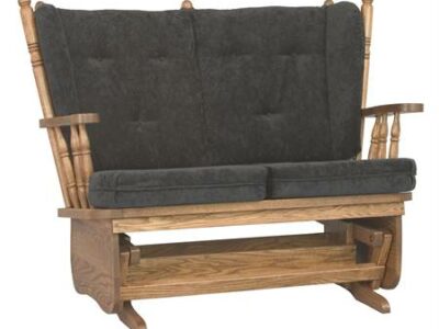 291 4 Post Low Back Love Seat