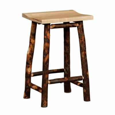297 24" Rustic Barstool