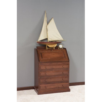 GO-3005 Secretary Desk with Drawers