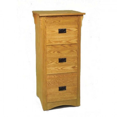 GO-3052 3 Drawer Mission Filing Cabinet