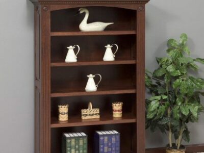 GO-3098 4-Shelf Premium Raised Panel Bookcase