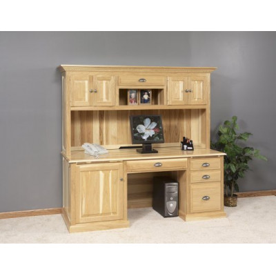 GO-3197 Traditional Computer Desk with Extra Large Door