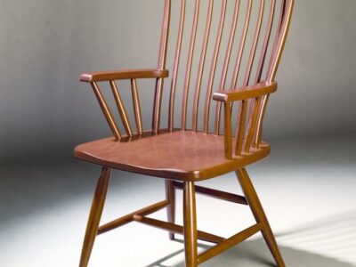 Bent Comback Traditional Chair