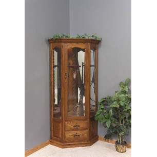 GO-5002 Corner Swivel Gun Cabinet