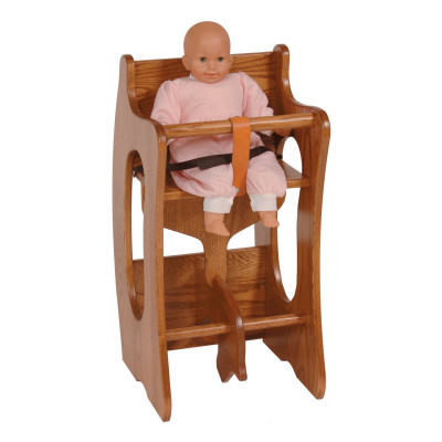 Three in One, Rocking horse, desk, high chair.