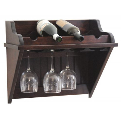 4 bottle wine shelf #40-4