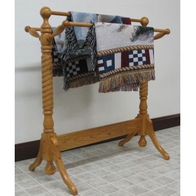 4002 Rope Twist Quilt Rack